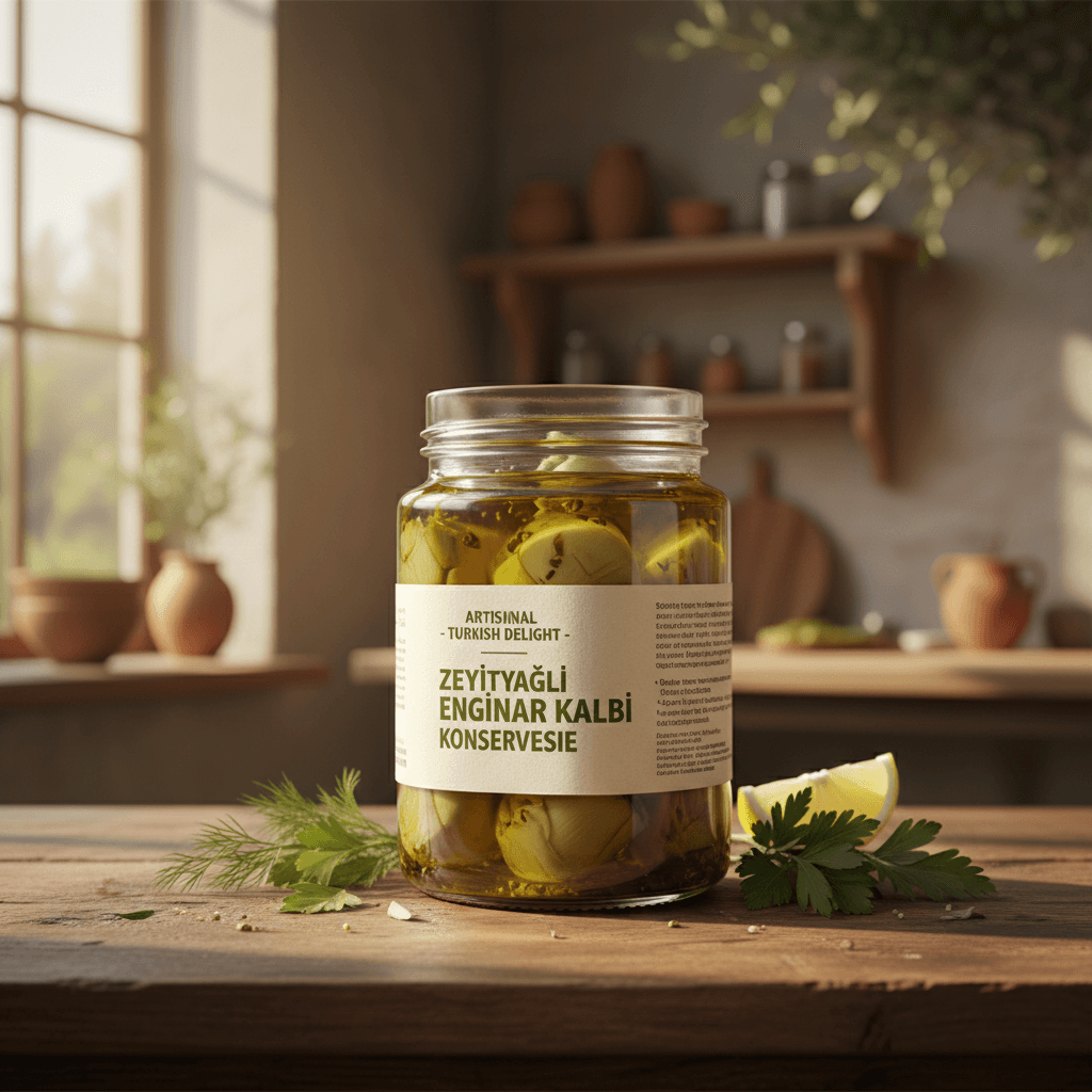 Zeytinyağlı Enginar Kalbi Konservesi Nasıl Yapılır?