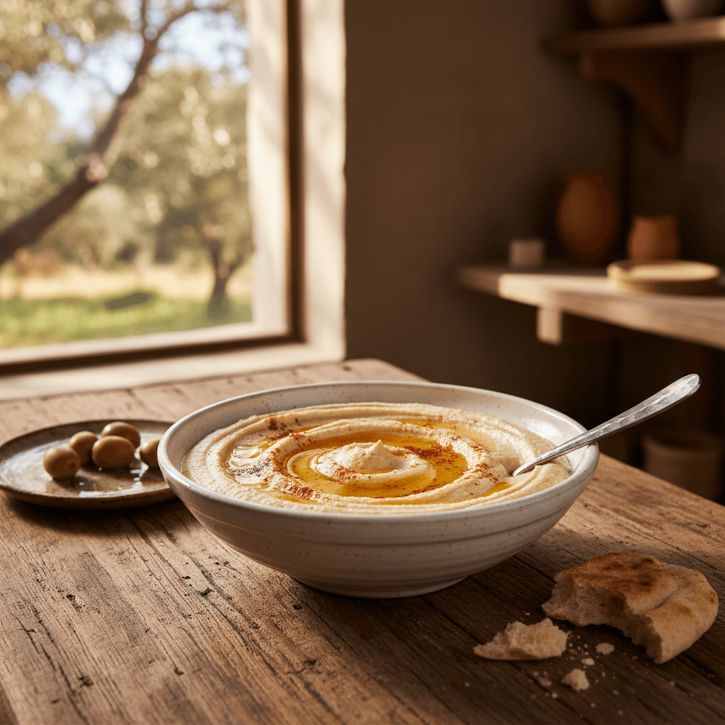 Zeytinyağlı Humus Tarifi Nohutsuz - Pratik ve Lezzetli