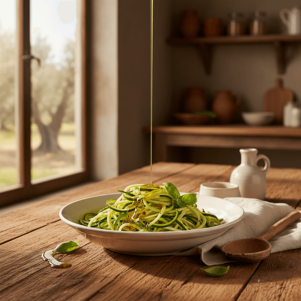 Zeytinyağlı Kabak Spagetti Nasıl Yapılır? Pratik Tarif