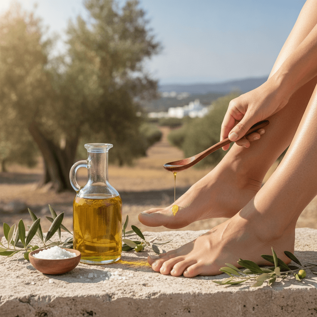 Zeytinyağı ile Topuk Çatlaması Nasıl Geçer? Bilimsel Kanıtlı Uygulama Rehberi