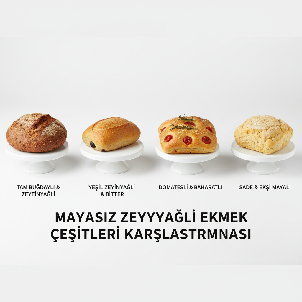 Zeytinyağlı Ekmek Tarifleri Mayasız: 8 Pratik Tarif - Gorsel 6