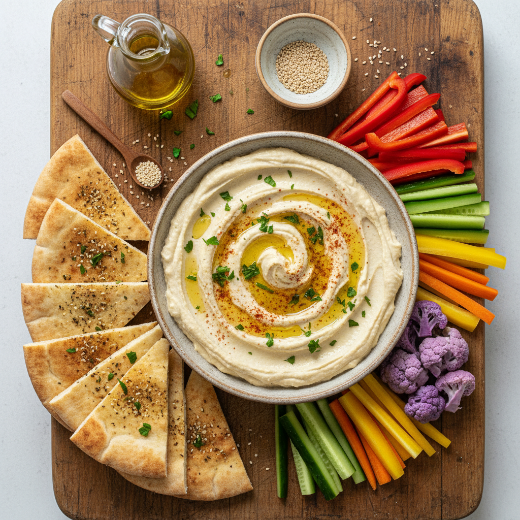 Zeytinyağlı humus Tarifi Nohutsuz - Pratik ve Lezzetli - Gorsel 4