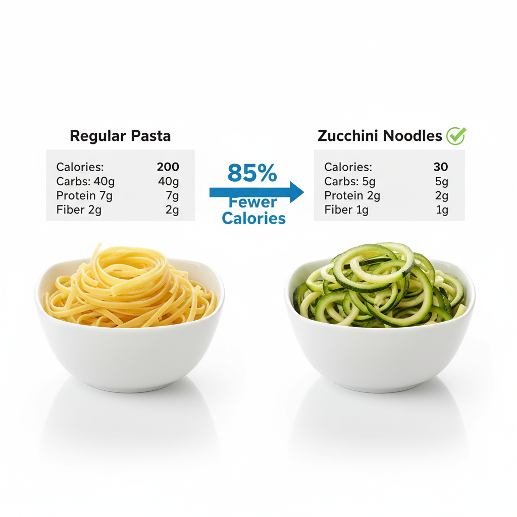 Zeytinyağlı Kabak Spagetti Nasıl Yapılır? Pratik Tarif - Gorsel 6