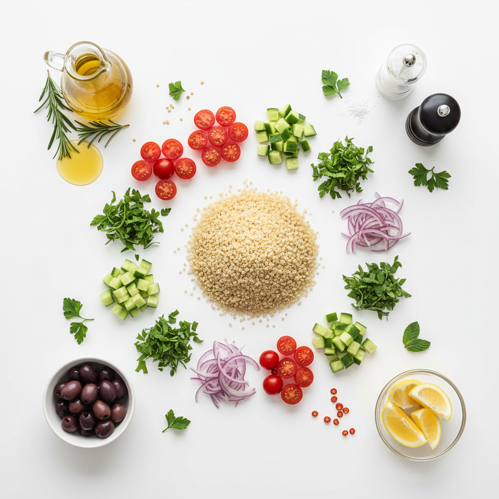 Zeytinyağlı Kinoa Salatası Tarifi - Sağlıklı ve Lezzetli - Gorsel 4