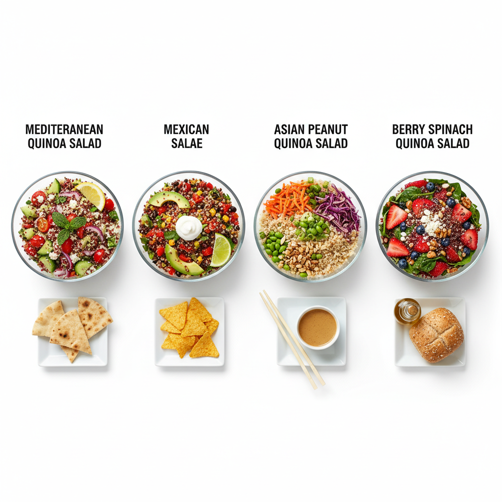 Zeytinyağlı Kinoa Salatası Tarifi - Sağlıklı ve Lezzetli - Gorsel 6