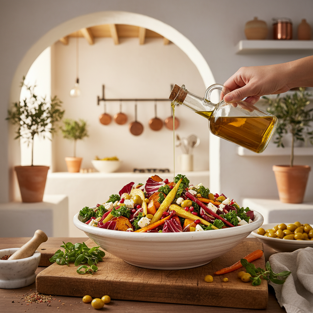 Zeytinyağlı Kış Salatası Tarifleri ve Püf Noktaları - Gorsel 1
