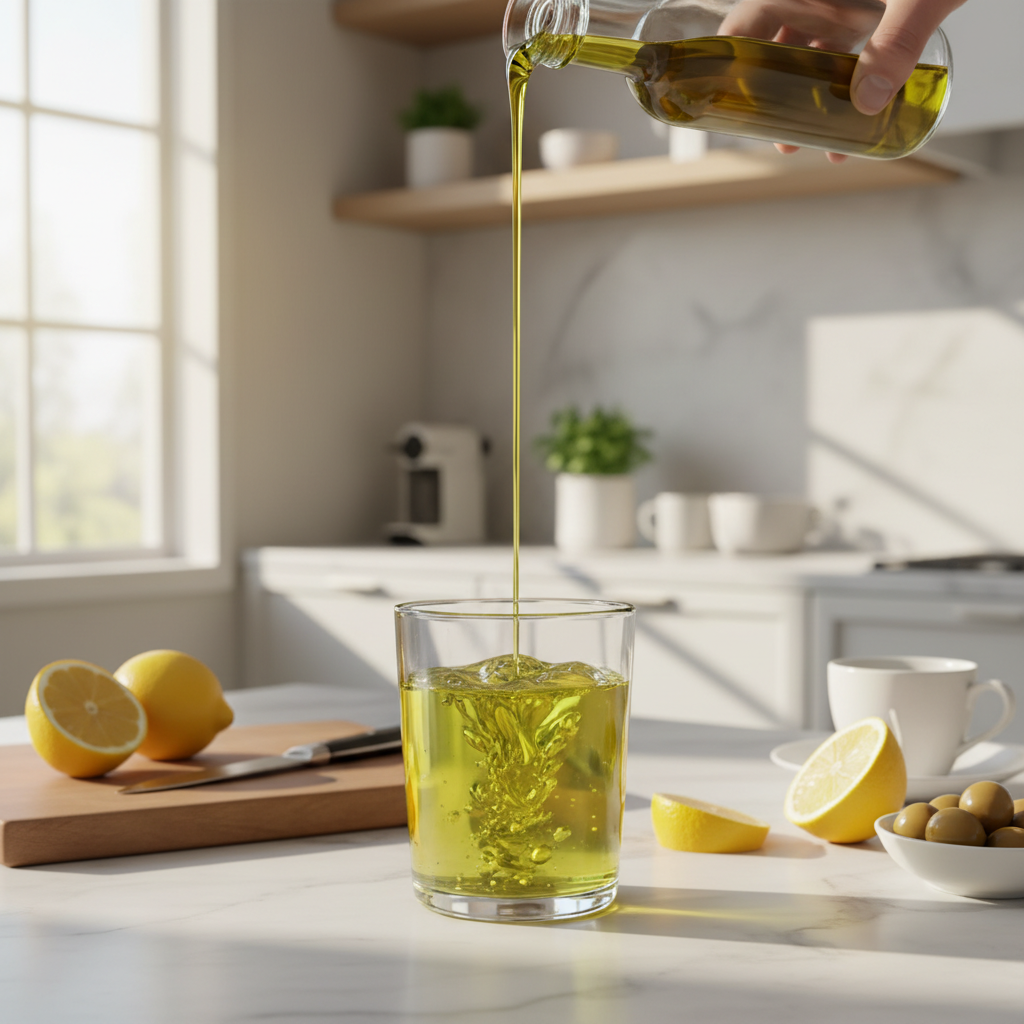 Zeytinyağlı Limonlu Detoks Suyu: Bilimsel Kanıtlarla Destekli Tarif - Gorsel 1