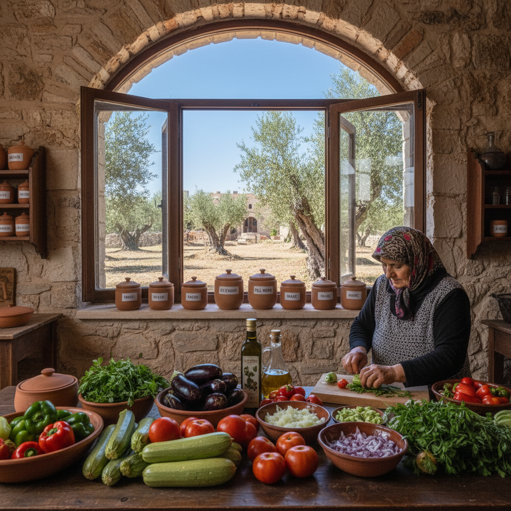 Zeytinyağlı Sebze Yemekleri İçin İdeal Baharatlar Rehberi - Gorsel 3