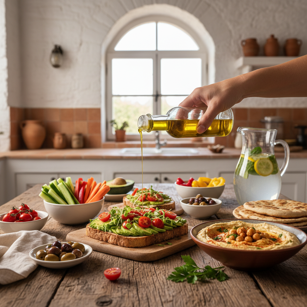 Zeytinyağlı Vegan Kahvaltılık Tarifler: Sağlıklı Başlangıçlar - Gorsel 1